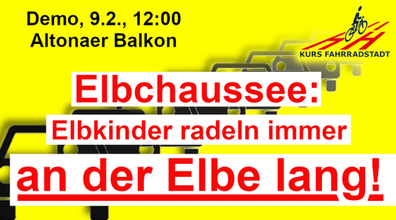 Demo KFHH Elbchaussee Elbkinder