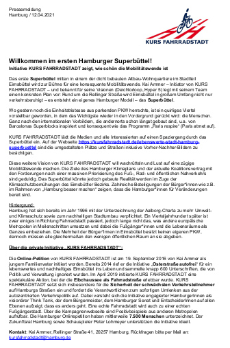 PM Superbüttel KURS FAHRRADSTADT 12 04 2021